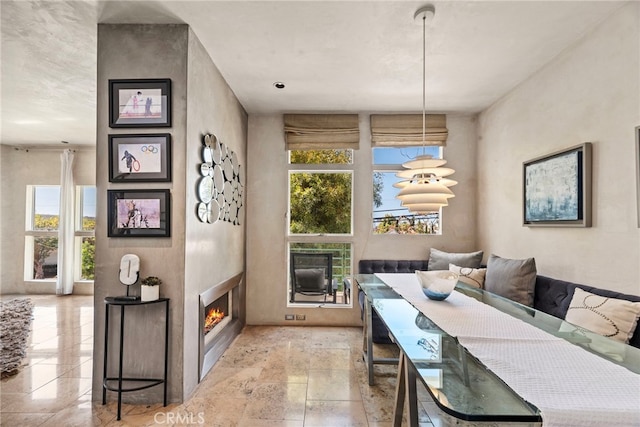 dining area featuring breakfast area