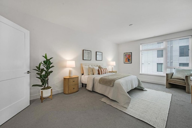 bedroom featuring carpet floors