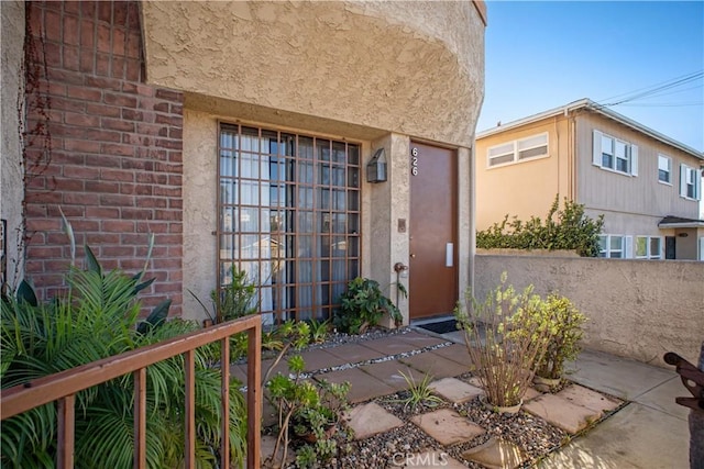 view of entrance to property