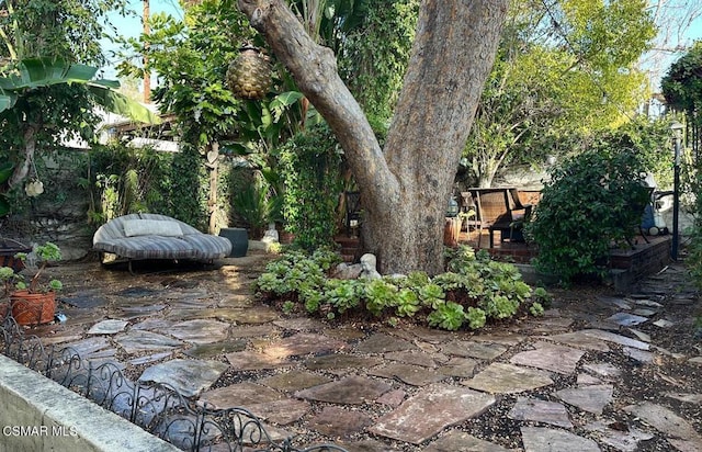 exterior space featuring a patio area