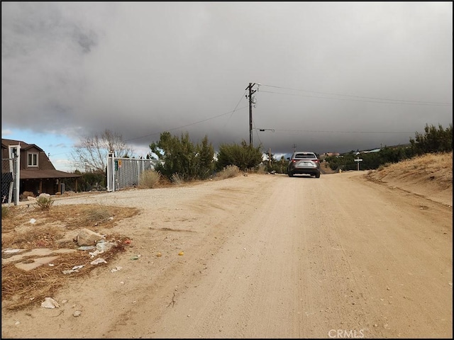 view of street