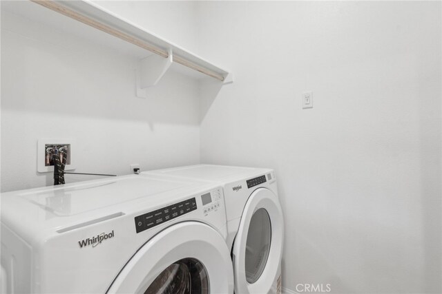 2718 Crozier Ct, Pomona, CA 91767 - laundry area featuring independent washer and dryer