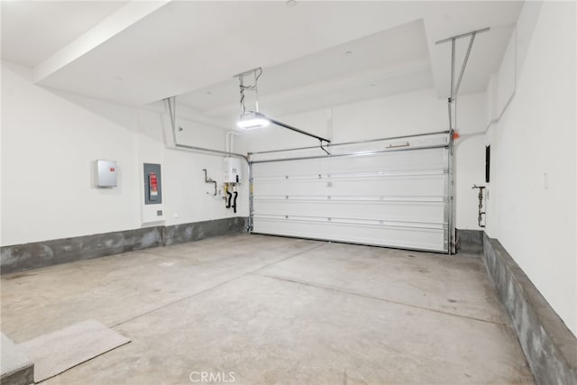 2718 Crozier Ct, Pomona, CA 91767 - garage featuring a garage door opener and electric panel