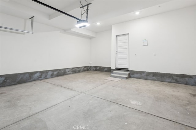 2718 Crozier Ct, Pomona, CA 91767 - garage with recessed lighting and a garage door opener