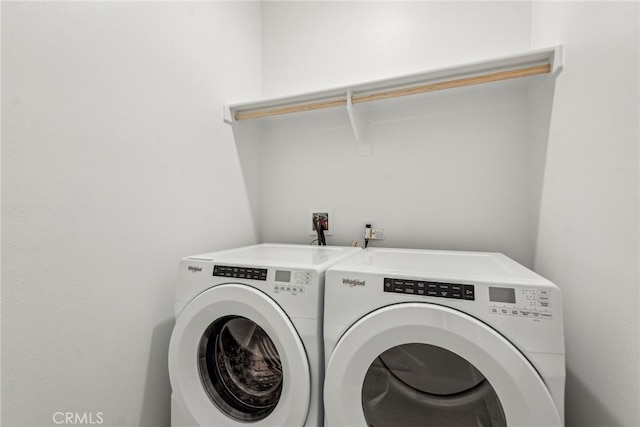 2720 Crozier Ct, Pomona, CA 91767 - clothes washing area with separate washer and dryer