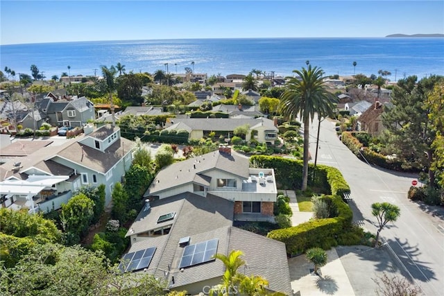 1900 Catalina St, Laguna Beach, CA 92651 - birds eye view of property with a water view and a residential view