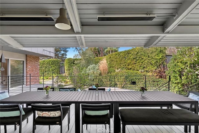 1900 Catalina St, Laguna Beach, CA 92651 - view of patio with outdoor dining area