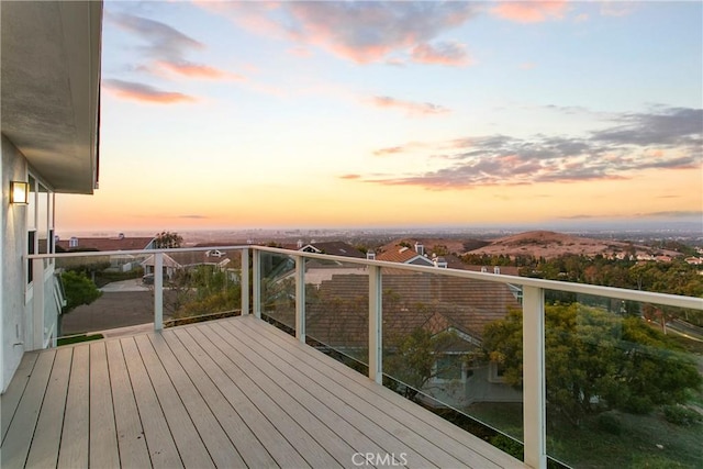 view of deck