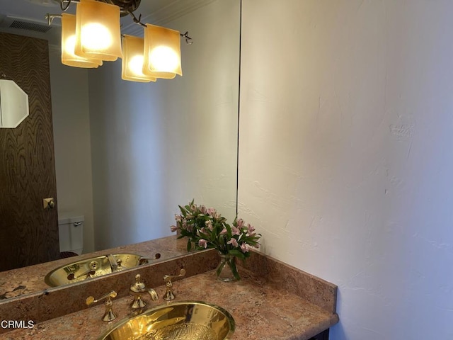 205 Pirie Rd Unit 64, Ojai, CA 93023 - bathroom with vanity and toilet