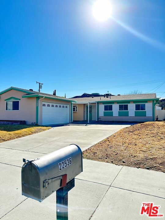 view of ranch-style house