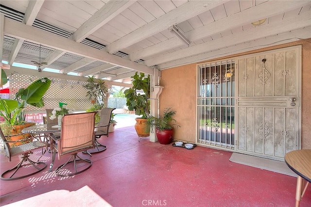 view of patio / terrace