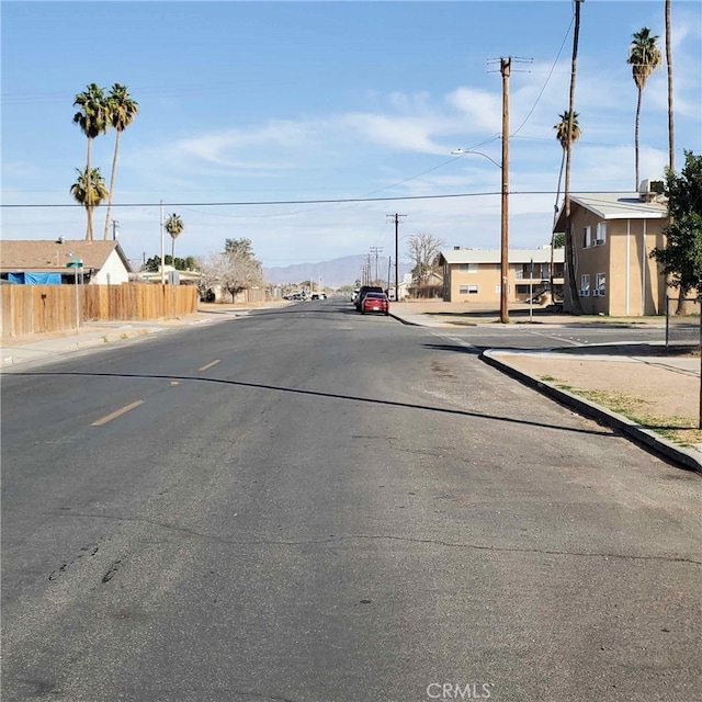 view of street