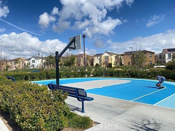 view of basketball court