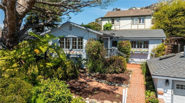 2130 Glenneyre St, Laguna Beach, CA 92651 - view of front of property featuring roof with shingles