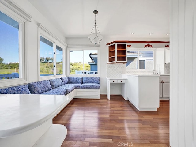 931 Gardenia Way, Corona Del Mar, CA 92625 - living room featuring dark wood-style floors and a wealth of natural light