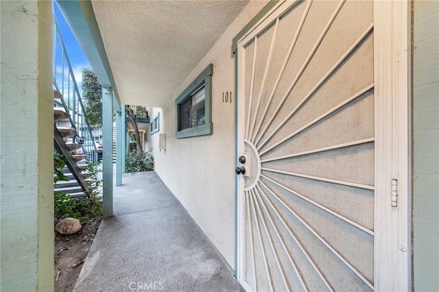 view of property entrance