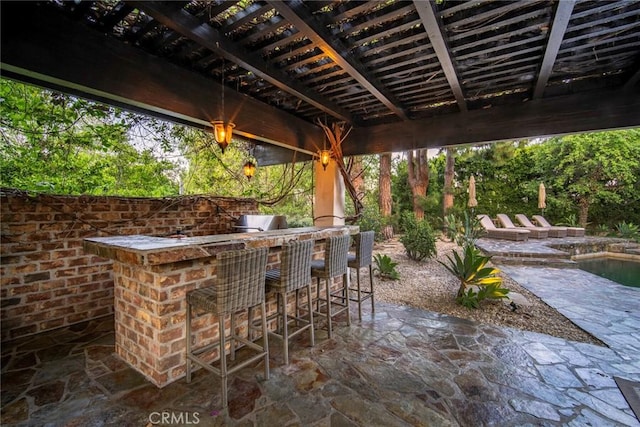 31872 Paseo Cielo, San Juan Capistrano, CA 92675 - view of patio with a pergola