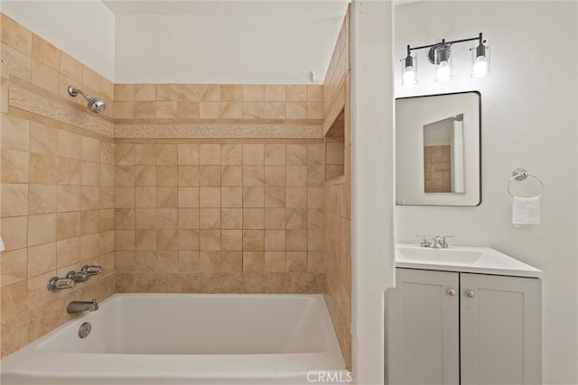 3565 Linden Ave Unit 220, Long Beach, CA 90807 - bathroom with shower / bathtub combination and vanity