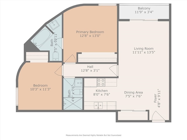 3565 Linden Ave Unit 220, Long Beach, CA 90807 - view of home floor plan
