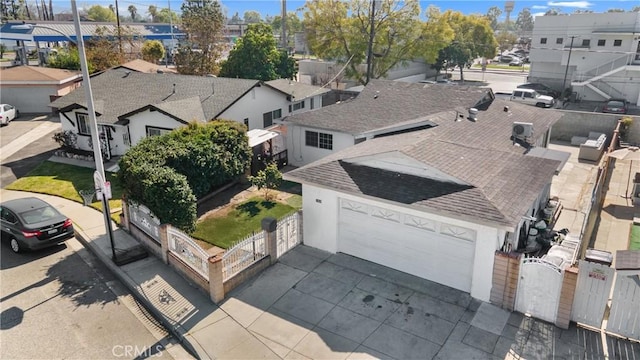 bird's eye view featuring a residential view