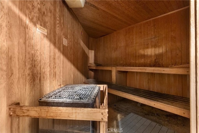 view of sauna / steam room