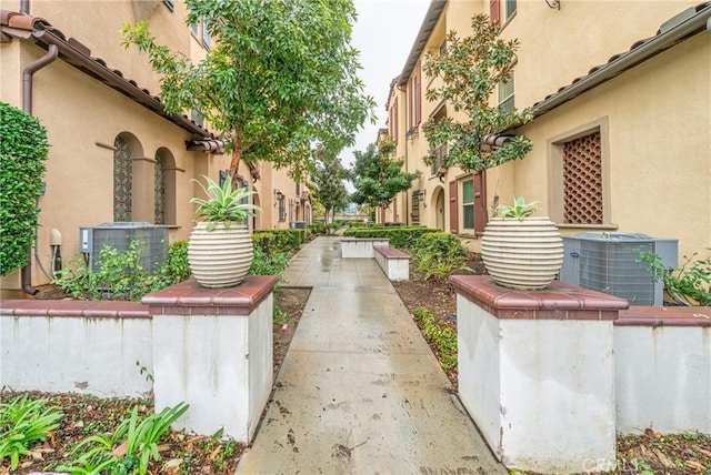 view of home's community featuring a patio area