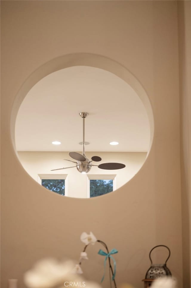 interior details featuring recessed lighting