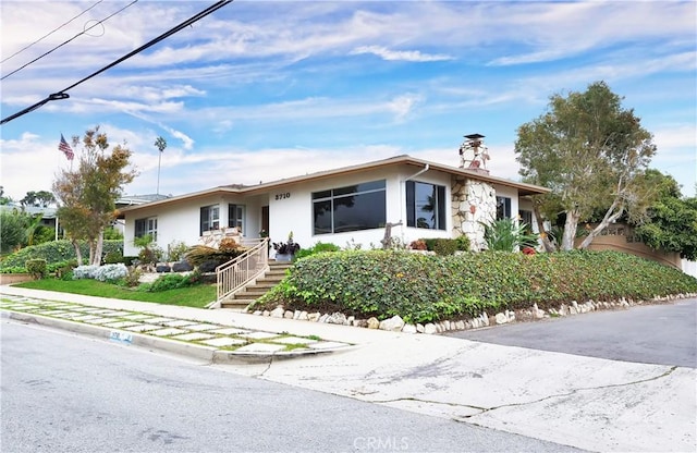 view of ranch-style home