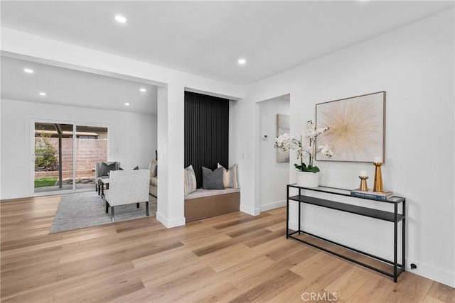 5594 Denver St, Montclair, CA 91763 - interior space with recessed lighting, light wood-style flooring, and baseboards