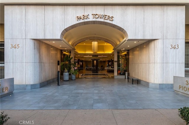 view of building lobby