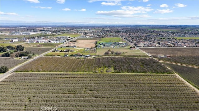 bird's eye view featuring a rural view