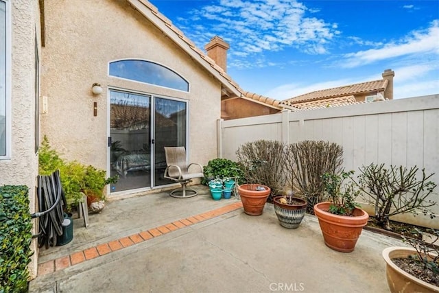 1308 Pleasant Valley Ave, Banning, CA 92220 - view of patio featuring fence