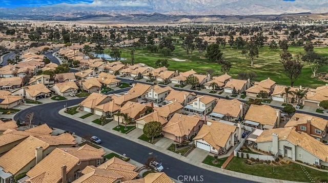 1308 Pleasant Valley Ave, Banning, CA 92220 - drone / aerial view with a residential view and a mountain view