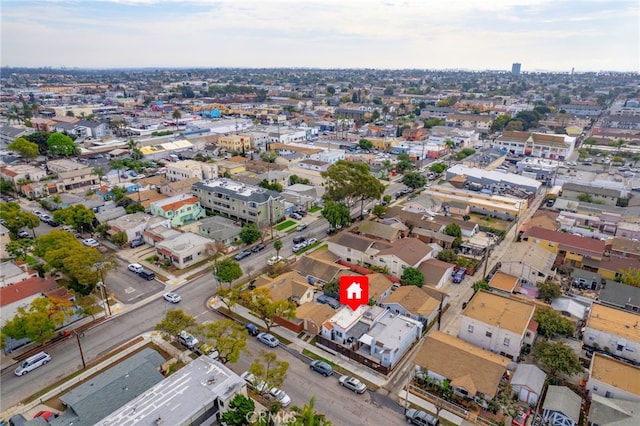 2324 E 14th St, Long Beach, CA 90804 - aerial overview of property's location