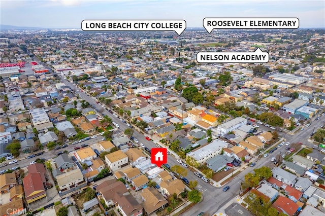 2324 E 14th St, Long Beach, CA 90804 - aerial view of property's location
