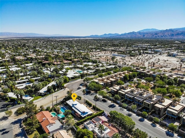 250 W Cortez Rd, Palm Springs, CA 92262 - aerial view of a mountainous background