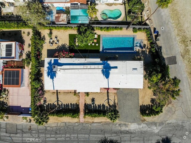 250 W Cortez Rd, Palm Springs, CA 92262 - aerial view of a pool