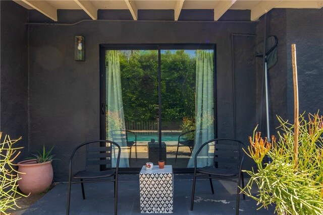 250 W Cortez Rd, Palm Springs, CA 92262 - view of patio / terrace with an outdoor pool