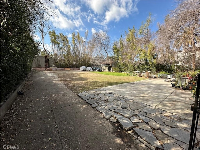 exterior space with driveway