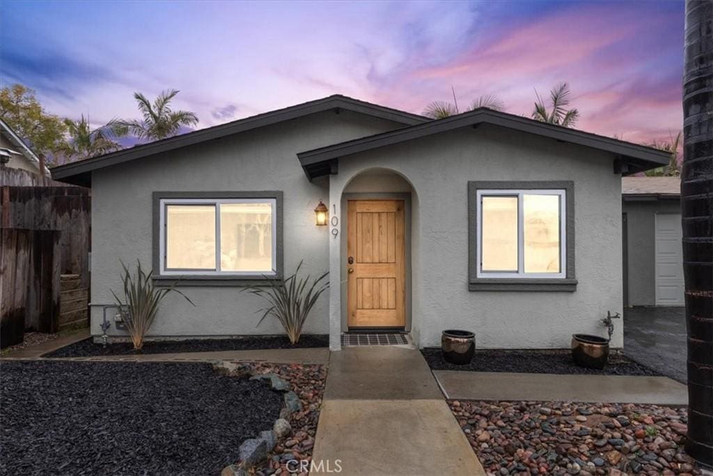 view of ranch-style house