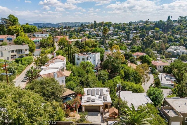 3822 Clayton Ave, Los Angeles, CA 90027 - birds eye view of property with a residential view