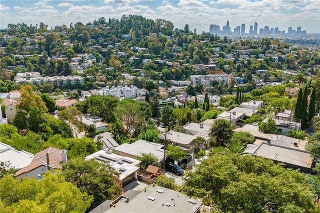 3822 Clayton Ave, Los Angeles, CA 90027 - birds eye view of property