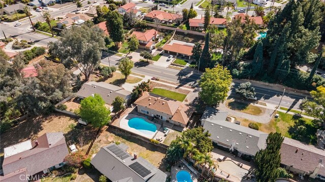 1320 W Fern Ave, Redlands, CA 92373 - birds eye view of property featuring a residential view