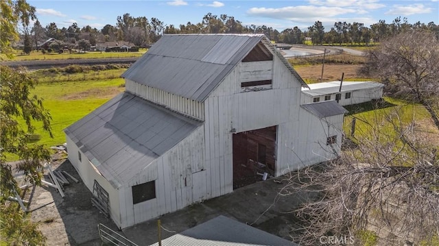 view of barn