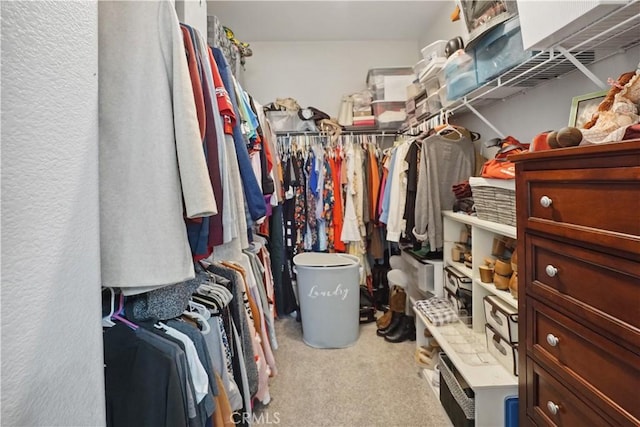 31242 Bell Mountain Rd, Menifee, CA 92584 - walk in closet with carpet flooring