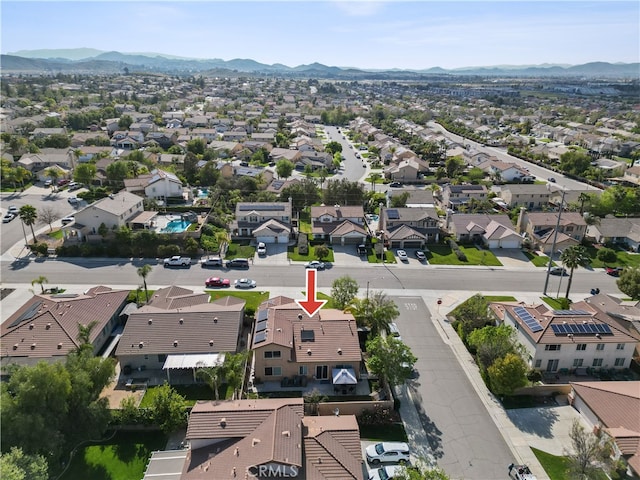 31242 Bell Mountain Rd, Menifee, CA 92584 - aerial perspective of suburban area featuring mountains