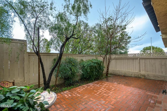 view of patio