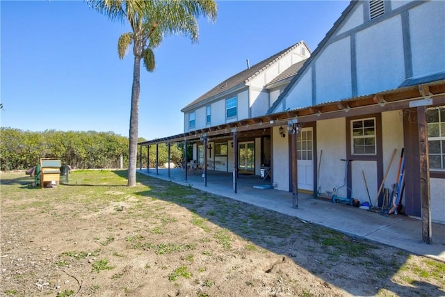 exterior space featuring a patio