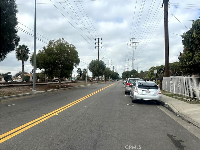 view of street