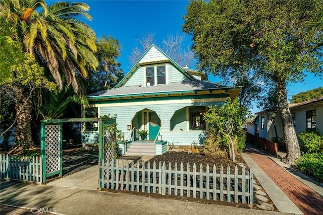 view of rear view of house